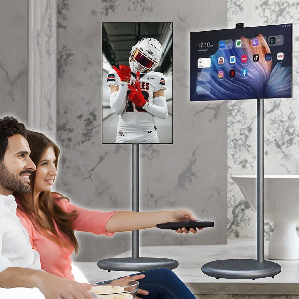 Portable Smart TV Display with Built-in Speaker