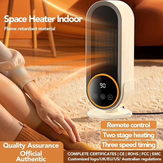 1200W Portable Electric Fan Heater