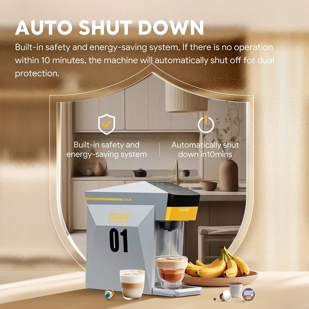 5-in-1 Multi Capsule Coffee Machine