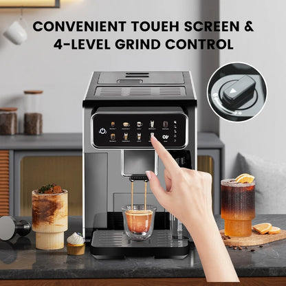 Automatic Espresso Machine with Milk Frother