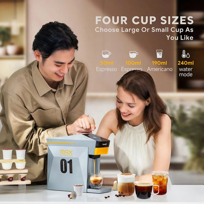 5-in-1 Multi Capsule Coffee Machine