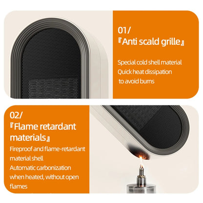 1200W Portable Electric Fan Heater