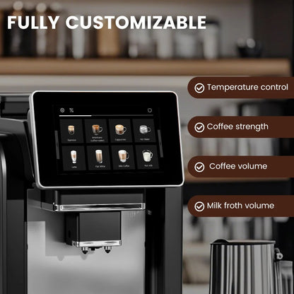 Smart Espresso Machine with 21 Flavor Options
