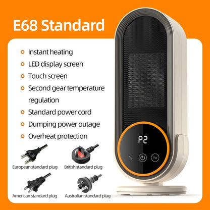1200W Portable Electric Fan Heater